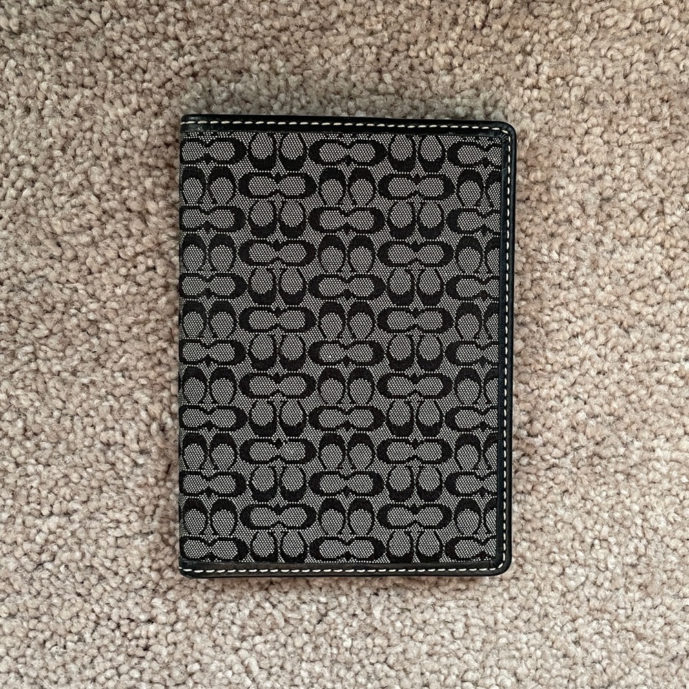 Coach Passport Holder